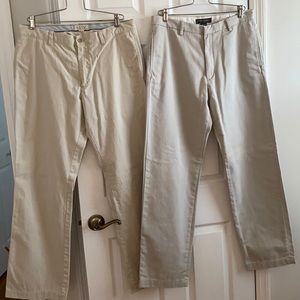 Banana Republic Chinos and Khakis $13 each